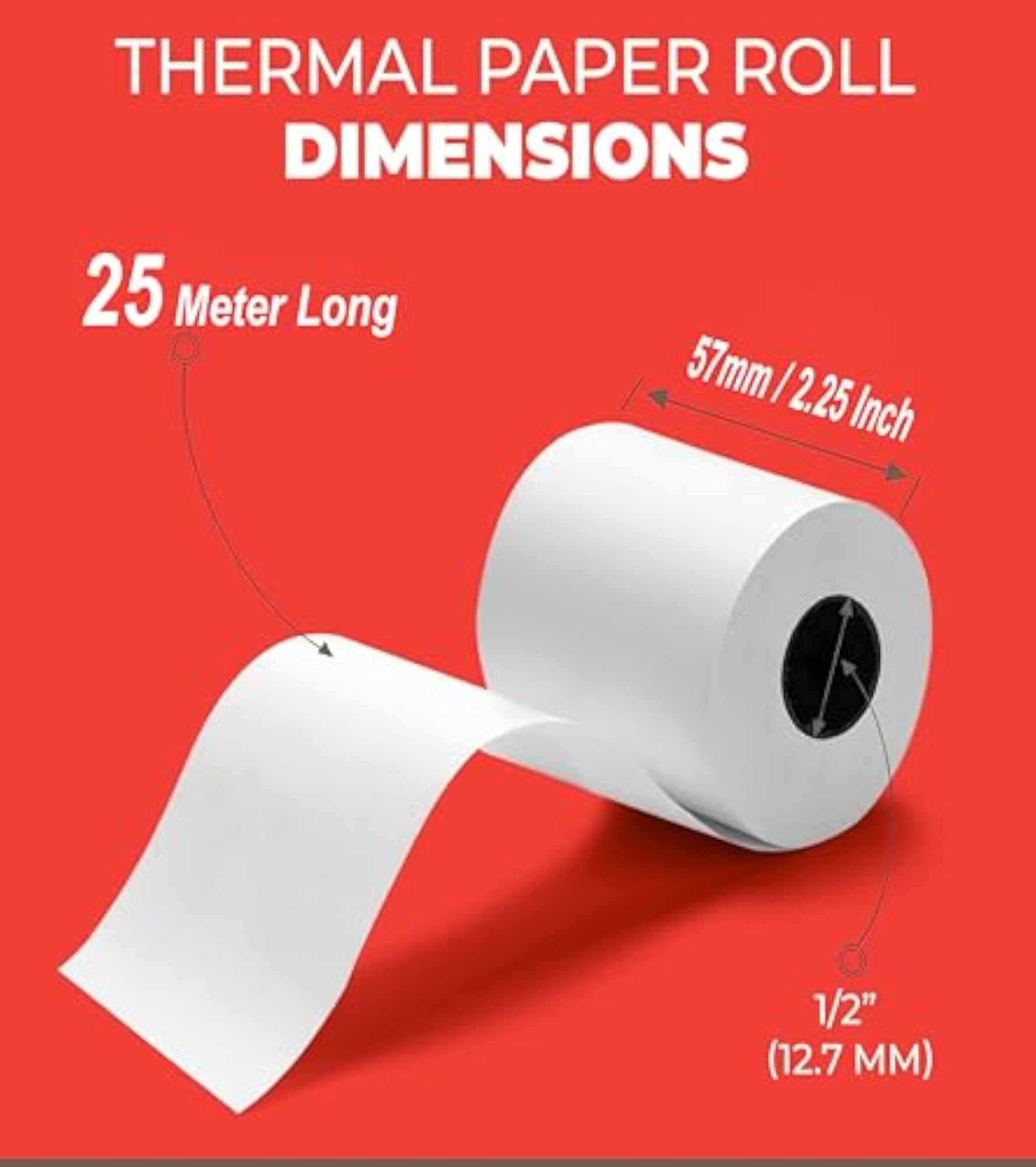 58mm Thermal Printer Roll BPA Receipt Paper